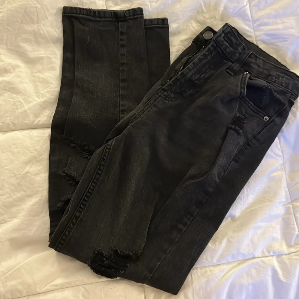 Soft black denim